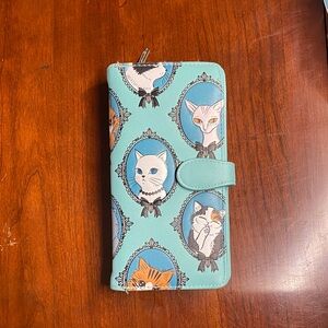 Shag Wear Cat Portrait Wallet